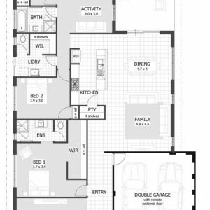 4 Bedroom Modern House Plans Australia