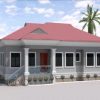 Three Bed Roomed Nigerian House Plan
