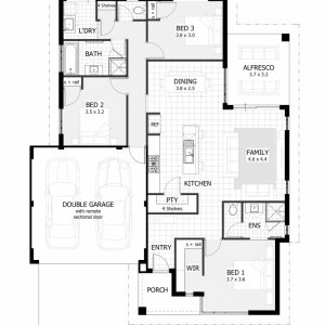 Simple 3 Bedroom House Plans With Garage