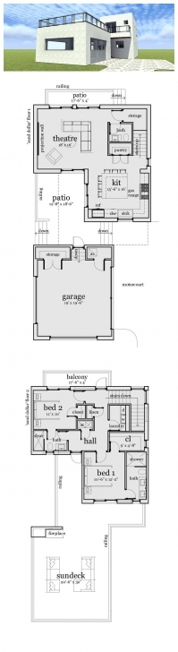 Gorgeous 76 Best House. Plan Images On Pinterest | Duplex Plans, House Design Front Elevation Plan #484-5 Image