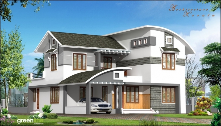 Gorgeous Architecture Kerala: A Beautiful House Elevation Kerala House Elevation Pic
