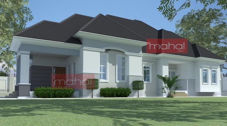 Gorgeous Bedroom Bungalow Plan In Nigeria House Plans Inspirations Samples Of Four Bedroom Bungalow Picture