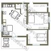 Floor Plan Of 2 Bedroomed House In South Africa