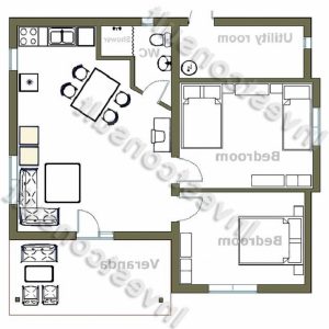 Floor Plan Of 2 Bedroomed House In South Africa