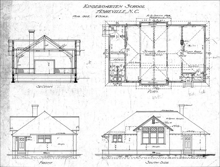 Gorgeous Floor Plan Section Elevation - Architecture Plans | #4988 Simple Plan Section Elevation Drawings Picture
