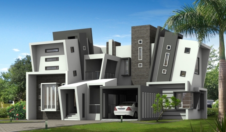 Gorgeous Home Design New In Cool Unique Kerala Style With House Plans New House Plans 2017 Pic