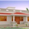 Kerala Model 750 Sq Veedu Design