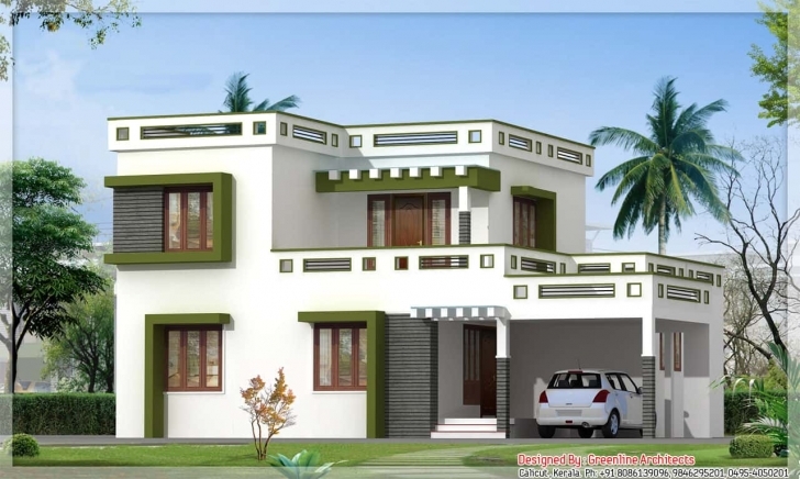 Gorgeous Latest Kerala Square House Design At 1700 Sq.ft Kerala House Design Photo