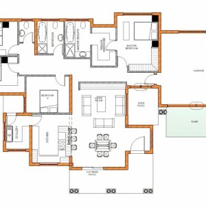 Modern 4 Bedroom House Plans South Africa