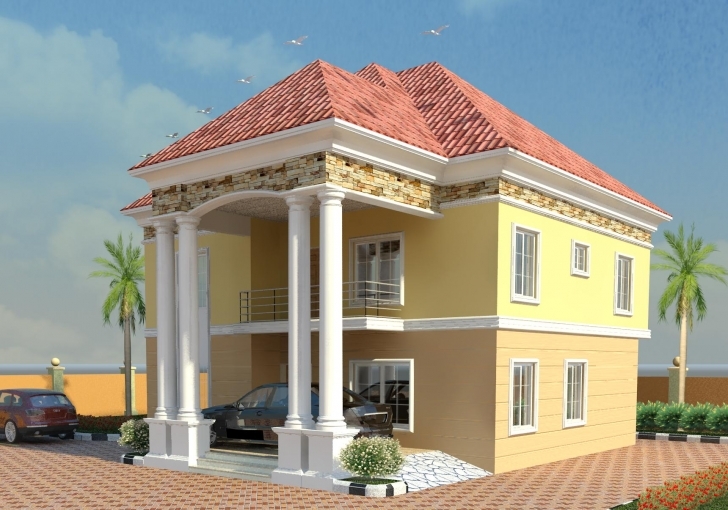 Gorgeous Modern Duplex House Designs In Nigeria — House Style And Plans Modern Nigerian Duplex Photo