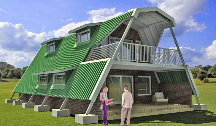 Gorgeous Small Modern Frame House Plans Canada With Attached Garage Loft A Frame House Plans With Garage Underneath Picture