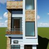 16 Feet House Front Elevation