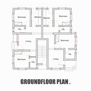 Building Designs On Half Plot Of Land