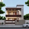 3D Front Elevation Of House In Punjab
