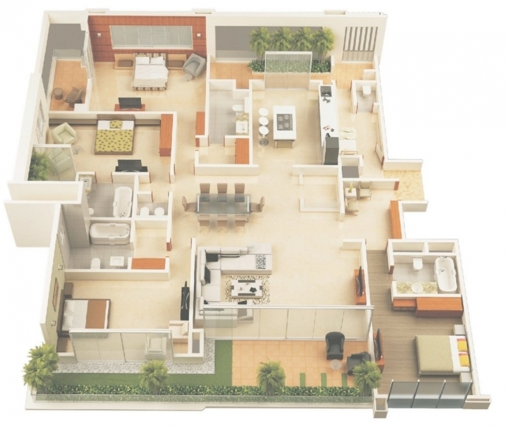 Great 44 Beautiful Of Luxury House Plans Uk Collection - Architecture 4 Bedroom Building Plans And Designs Image