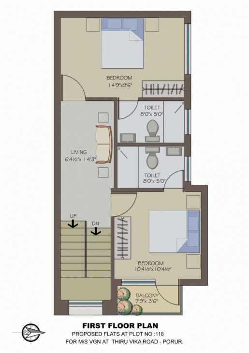 Great Bathroom Harmonious X Duplex House Plan Home Building Plans East Home Plan 15 By 40 Image