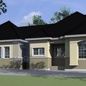 4 Bedroom Flat Bungalow Plan