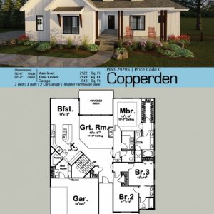 Modern Farmhouse Open Floor Plans One Story