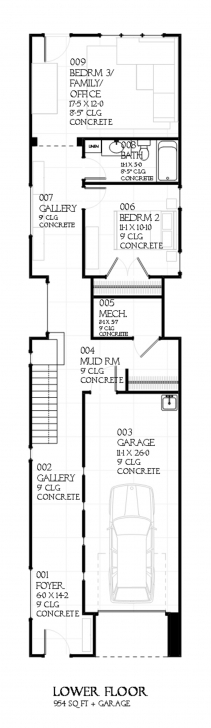 Great Designs For Narrow Lots - Time To Build 22×42 House Plan Car Parking Pic