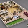 Small House Plans Indian Style 3D