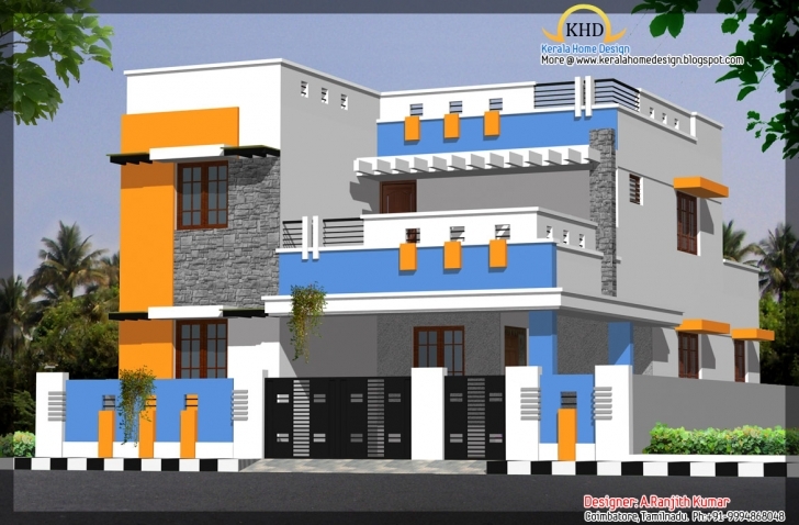 Great House Elevations Over Kerala Home Design Floor - Architecture Plans Simple Building Plan With Front Elevation Image