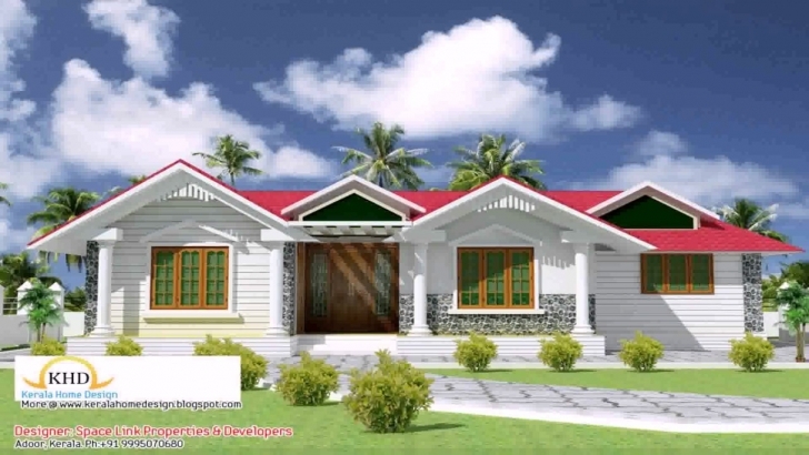 Great House Front Elevation Kerala Style - Youtube Kerala House Front Elevation Designs Image
