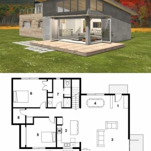 Modern Cabin Plans