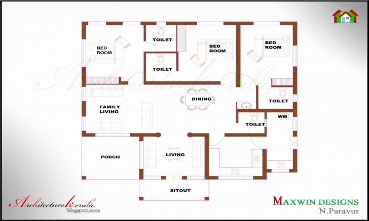 Great Simple 1 Storey House Plans Lovely Bold Inspiration 8 Single Storey Simple 4 Bedroom House Plans Kerala Picture