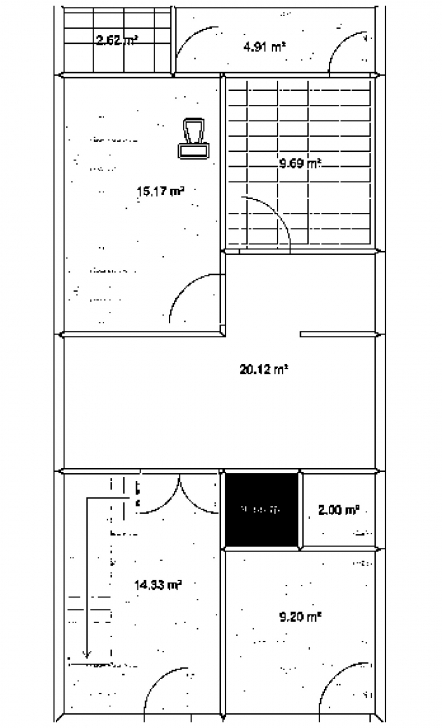 Great Winner 3 Marla Design Of House 17 By 45 | Ea English 15 45 House Maps Photo