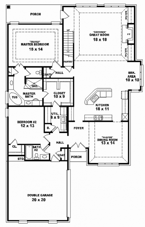 Image of 50 Unique Stock 3 Bedroom House Plans On Half Plot Of Land - Home 3 Bedroom House Plan On Half Plot Of Land Image