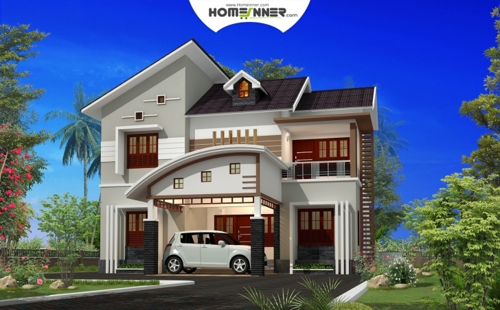 Image of Attractive 4 Bhk Small Budget Indian House Plan - Murshidabad Home Small Indian House Images Image