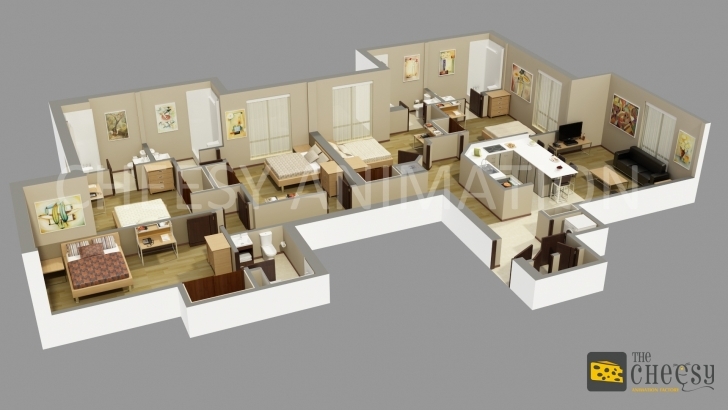 Image of Bright Inspiration House Plans Inside 13 And Outside Fashionable 1 3D Images Of House Plans Inside And Outside Pic