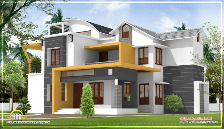 Image of Design : House Plans Kerala Home Design Info On Paying For Home Modern House In Kerala Image