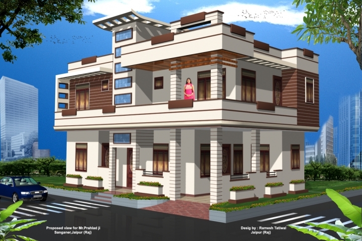 Image of Front Elevation Pictures Of Houses In Pakistan | The Base Wallpaper Simple Front Elevation Of House Picture