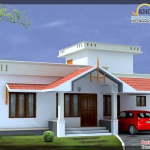 Kerala House Elevation Ground Floor