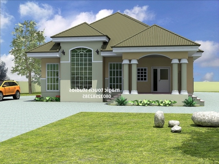 Image of House Plan Bedroom House Plans In Uganda Modern Ideas A Plan Of Five 3 Bedroom House Plans And Designs In Uganda Image
