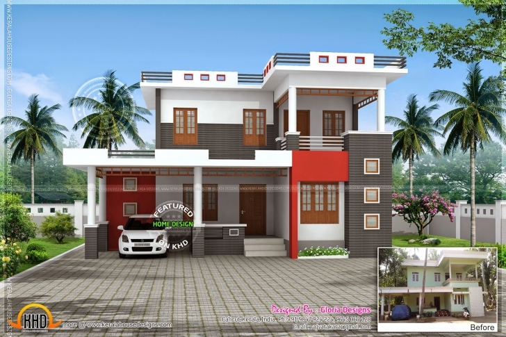 Image of News And Article Online: Renovation 3D Model For An Old House 3D House Model Kerala Pic