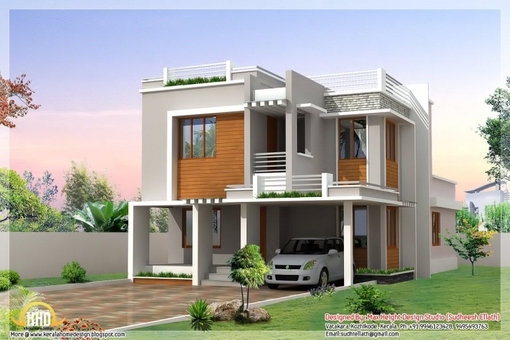 Image of Small Modern Homes | Images Of Different Indian House Designs Home Indian House Picture Pic