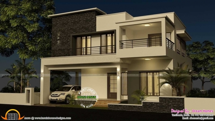 Incredible 4 Bedroom Modern House Design Plans Designs Two One 2018 And Modern House Plans 4 Bedroom Pic