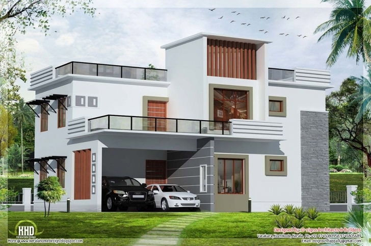Incredible Flat Roof Homes Designs | Flat Roof House - Kerala Home Design Insurance For Flat Roofed Houses Pic