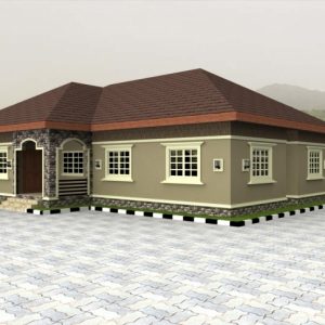 4 Bedroom Flat Plan Design In Nigeria