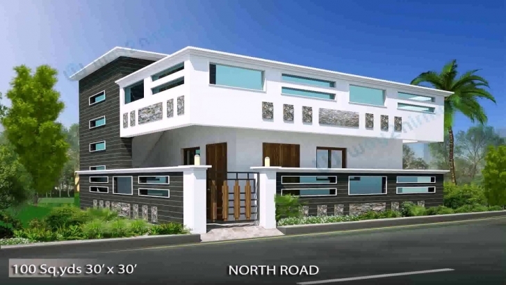 Incredible House Plan Design North Facing - Youtube Front Elevation Designs For North Facing House Image