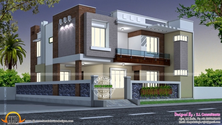 Incredible Modern Style Indian Home Kerala Design Floor Plans - Dma Homes | #10288 Modern Indian House Pic Pic