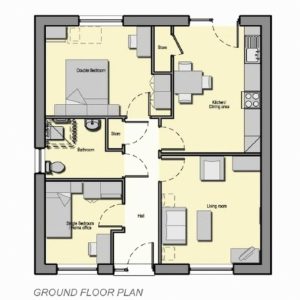 Semi Detached Bungalow Plans