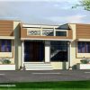 Front Elevation Of Single Floor Home In India