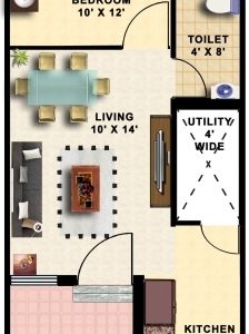15 By 50 House Map