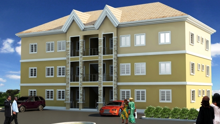 Inspirational 3 Bedroom Flat For Sale At Apdc Capital Estate. How Many Blocks Can Build Three Bedroom Flat Picture