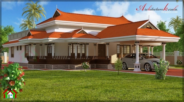 Inspirational 3 Bhk In Single Floor House Elevation Kerala Style Single Floor Home Elevation Photo