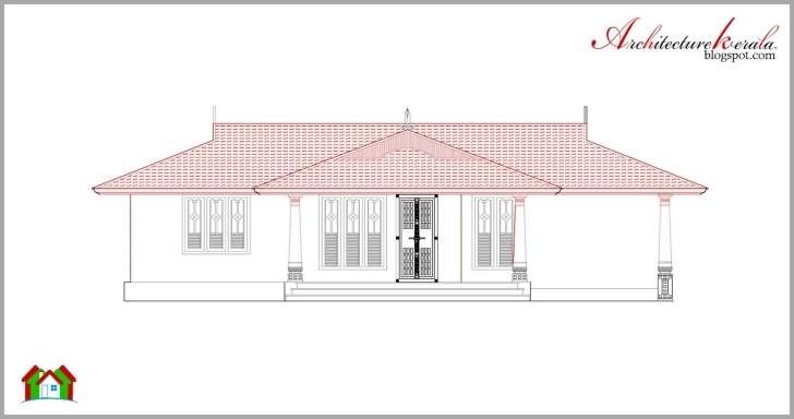 Inspirational Architecture Kerala: Beautiful Kerala Elevation And Its Floor Plan Kerala House Plans And Elevations Picture