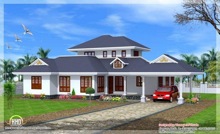 Inspirational Beautiful Kerala Style Single Floor Villa Indian House Plans - House Kerala Style Single Floor Home Model Photos Photo